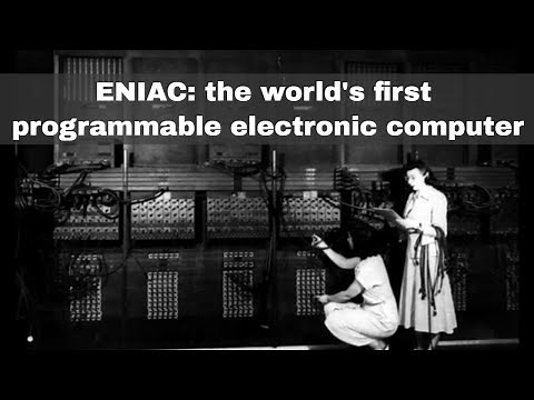 15th February 1946: ENIAC, the first programmable general-purpose electronic digital computer