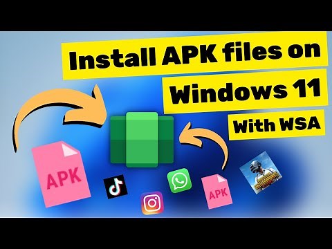 How to install any android apk on Windows 11 | How to install apk files on WSA - MrTechno