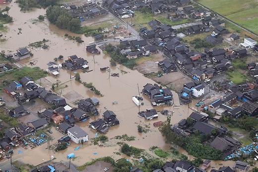Death toll hits 7 after record rainfalls on the Noto Peninsula
