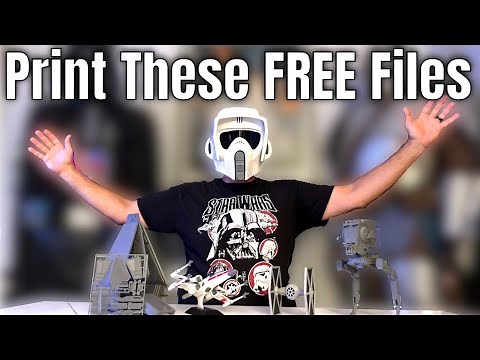 Star Wars 3D Prints You Didn't Know You Needed | FREE STL Files