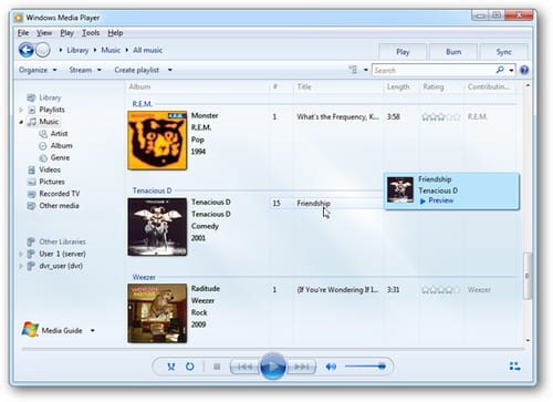 Windows Media Player 12