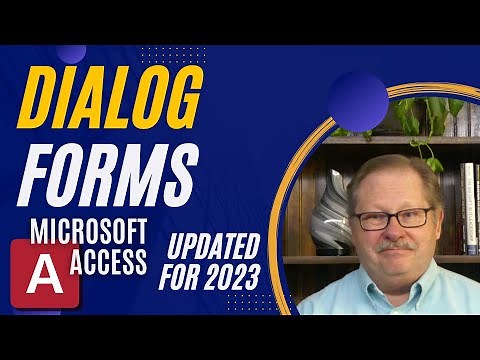 Building Dialog Boxes in Microsoft Access