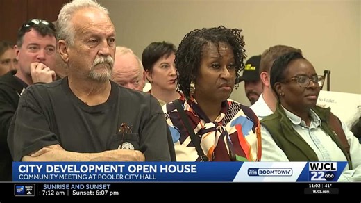 Packed meeting turns tense as Pooler residents challenge 100-acre development plan