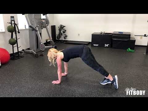 Inchworm Exercise Demonstration