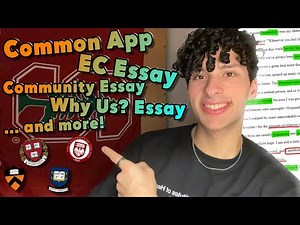 How to Write Your College ESSAYS (the Complete Guide)