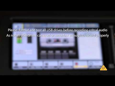 Getting To Know The X32: How To Use The 2-Track USB Recorder