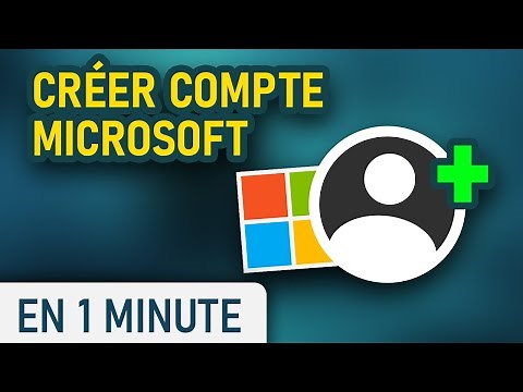 Créer un compte Microsoft