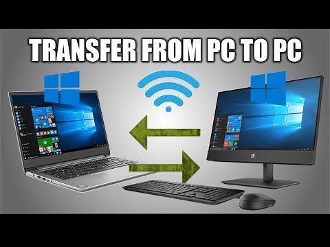 How to Transfer From PC to PC - Wireless - Photos/Video/Music/Files
