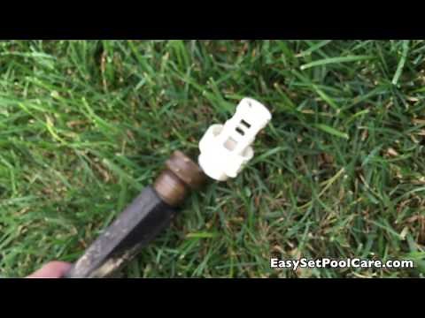 How to DRAIN Your Intex EasySet Pool