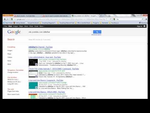 Youtube Hacks 101: How to search Youtube Videos by Date