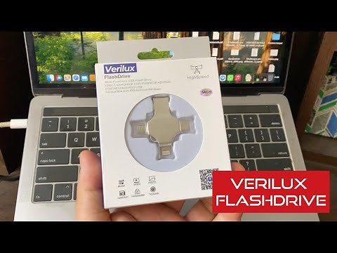 Verilux FlashDrive - How To Use Y Disk With iPhone & Copy Photos From iPhone 2 FlashDrive | Overview