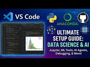 3. VS Code Setup for Python, Data Science & AI | Extensions, Jupyter & Debugging