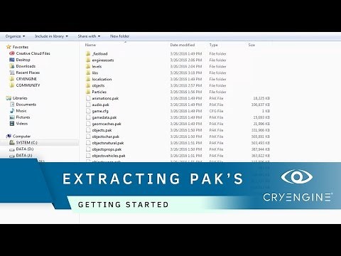 How to extract files from unencrypted PAK files | Getting Started