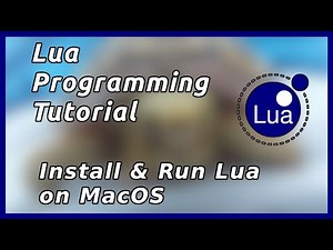 How to download and install Lua on MacOS