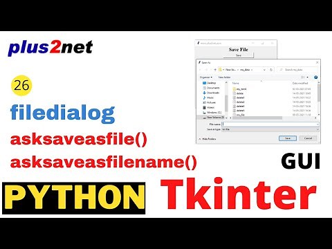Displaying save as file browser to Save file in Tkinter window using filedialog asksaveasfilename