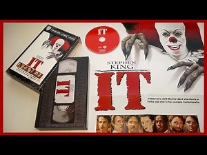 STEPHEN KING'S IT (1990) - LIMITED BLU-RAY VHS TAPE EDITION UNBOXING