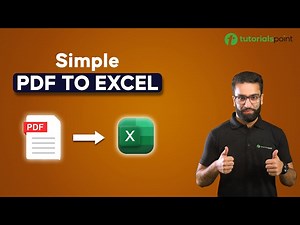 Simple PDF to Excel Tutorial (Quick & Easy) Convert Data in Seconds!