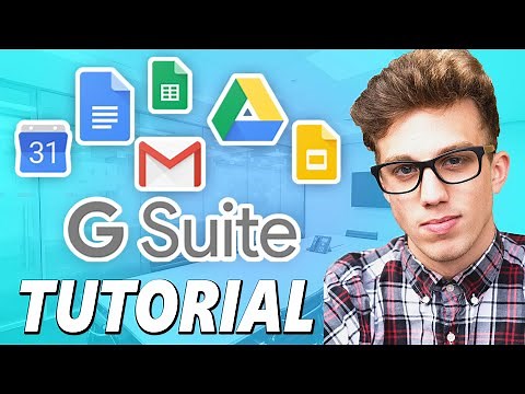 Google Suite Tutorial 2025 | How it Works & How to Use G Suite (Google Workspace)