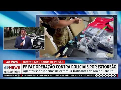 PF prende policiais por extorquir traficantes do Comando Vermelho
