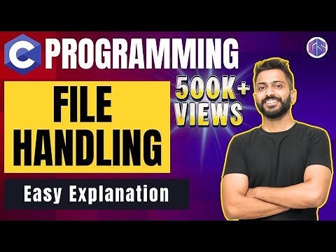 File Handling in C Programming | Creating📁Opening📂Reading📁Writing📂Closing📂