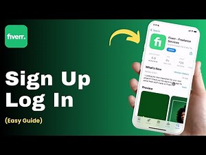 How To Sign Up/Log in on Fiverr (Step By Step)