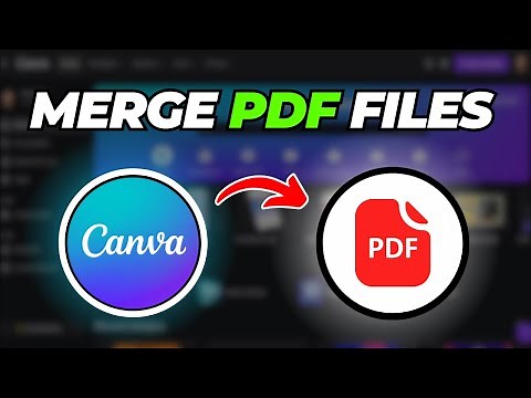 How To Merge PDF Files In Canva (Quick & Easy)
