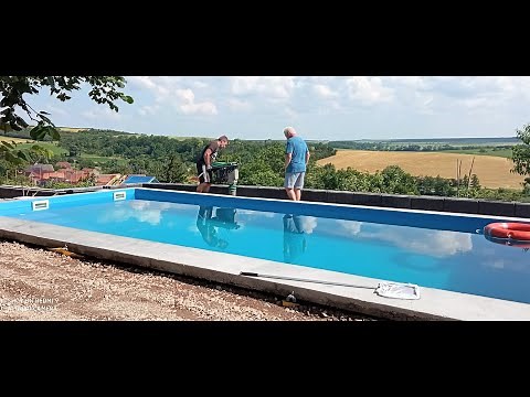 How to build your own Swimming pool, DIY pool, pool construction, step by step