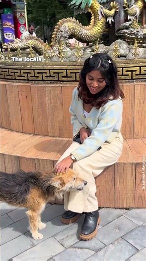 I love meeting the locals while travelling