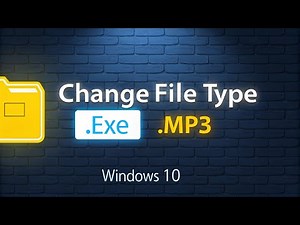 How to Change File Type on Windows 10/11 || Change File Extensions