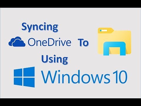 Windows 10 - OneDrive Sync Tutorial - How To Use Microsoft One Drive - Download to MS File Explorer