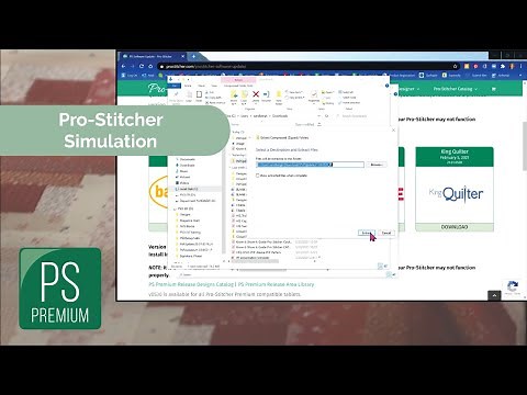 Pro-Stitcher Simulation