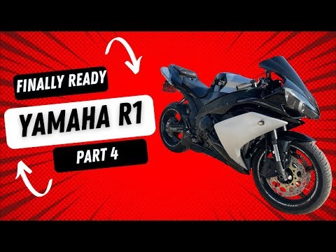 Rebuilding a crash damaged YAMAHA R1 2009 (part4)