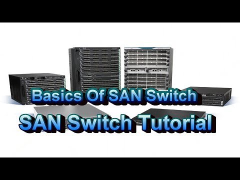 Basics Of SAN Switch - SAN Switch Tutorial Part 1