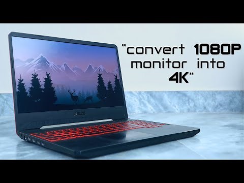 How to DISPLAY 4K in 1080p monitor- AMD Virtual Super Resolution GUIDE