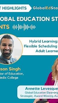 Podcast Highlights: Hybrid Learning: How Flexible Scheduling Attracts Adult Learners