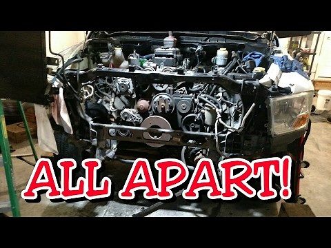 6.7 Cummins Radiator Removal