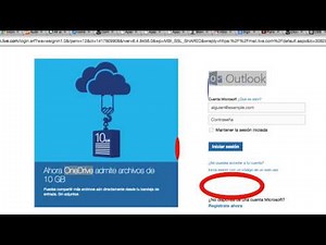 Abrir correo Hotmail