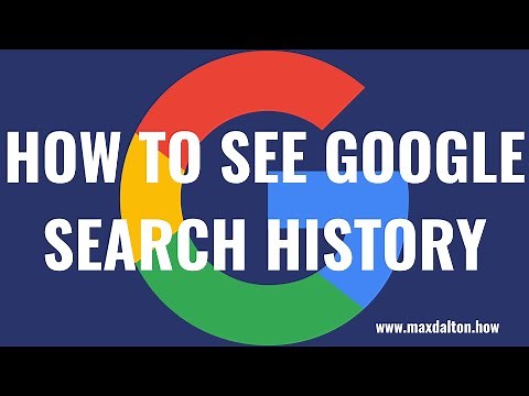 How to See Google Search History