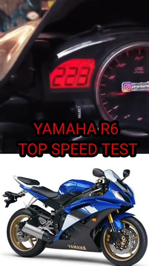 YAMAHA R6 SPEED🔥🚀🔥