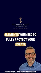 Four elements of your estate planning you need to fully protect your estate Follow (me) @TheAssetProtectionGuy For More📚 This is just a quick overview, if You need further Information visit the link in my bio 🔗 - #estateplanning #estateplan #estateplanning101 #asset #assetprotection #trusts #will #wills | The Asset Protection Guy