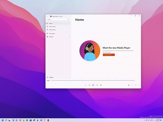 How to get started with the Media Player app on Windows 11 (preview)