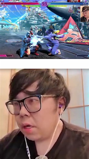 How good is the SF6 AI?! #justinwong #fgc #fightinggames #streetfighter6 #capcom