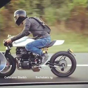 Honda CX500 built by sachalakic / black track motorcycles