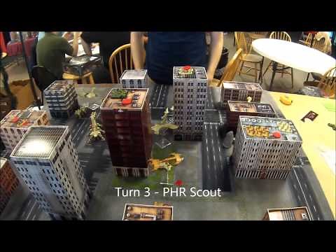 Dropzone Commander Battle Report #15 UCM vs PHR 1500 Military Complex