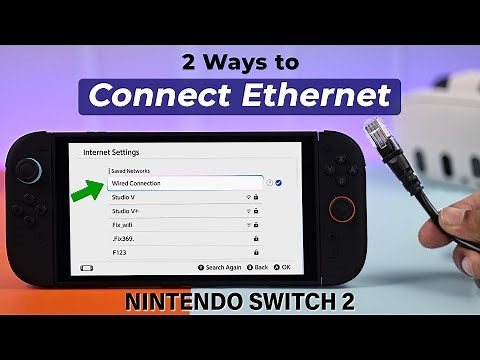 How to Connect Ethernet to Nintendo Switch 2! [LAN Wired Internet Setup]