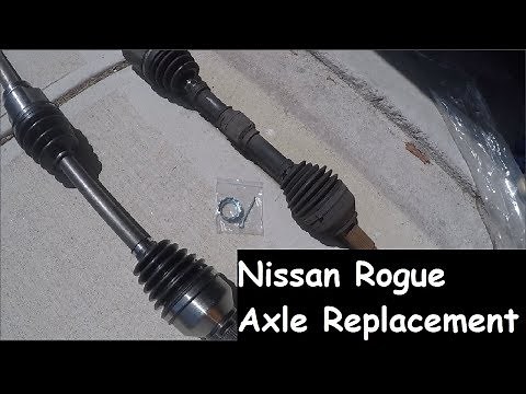 Nissan Rogue Front Axle Replacement