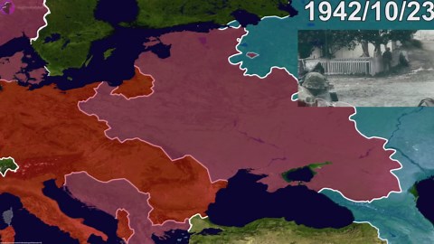 WWII’s eastern front mapped every single day