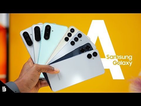 Every Samsung 2025 A Series Compared - A06, A16, A26, A36 & A56