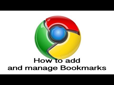 How To Add And Manage Bookmarks In Google Chrome