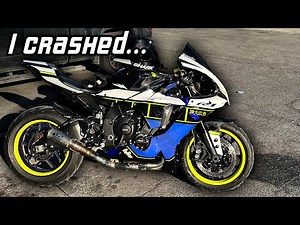 I crashed my 2021 Yamaha R1...